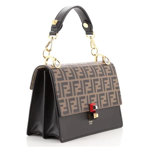 fendi kan i mini bag|fendi shoulder bag zucca.